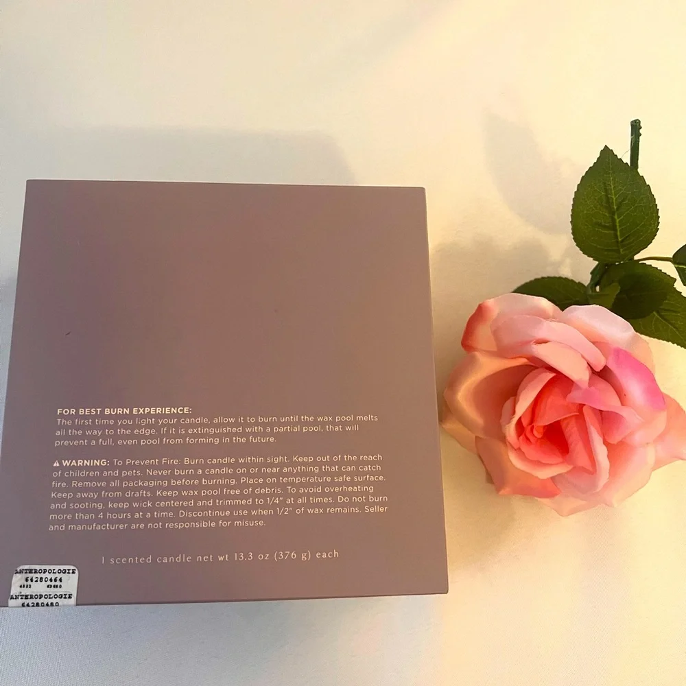 Anthropologie Day's Last Light Glass Boxed Candle_12